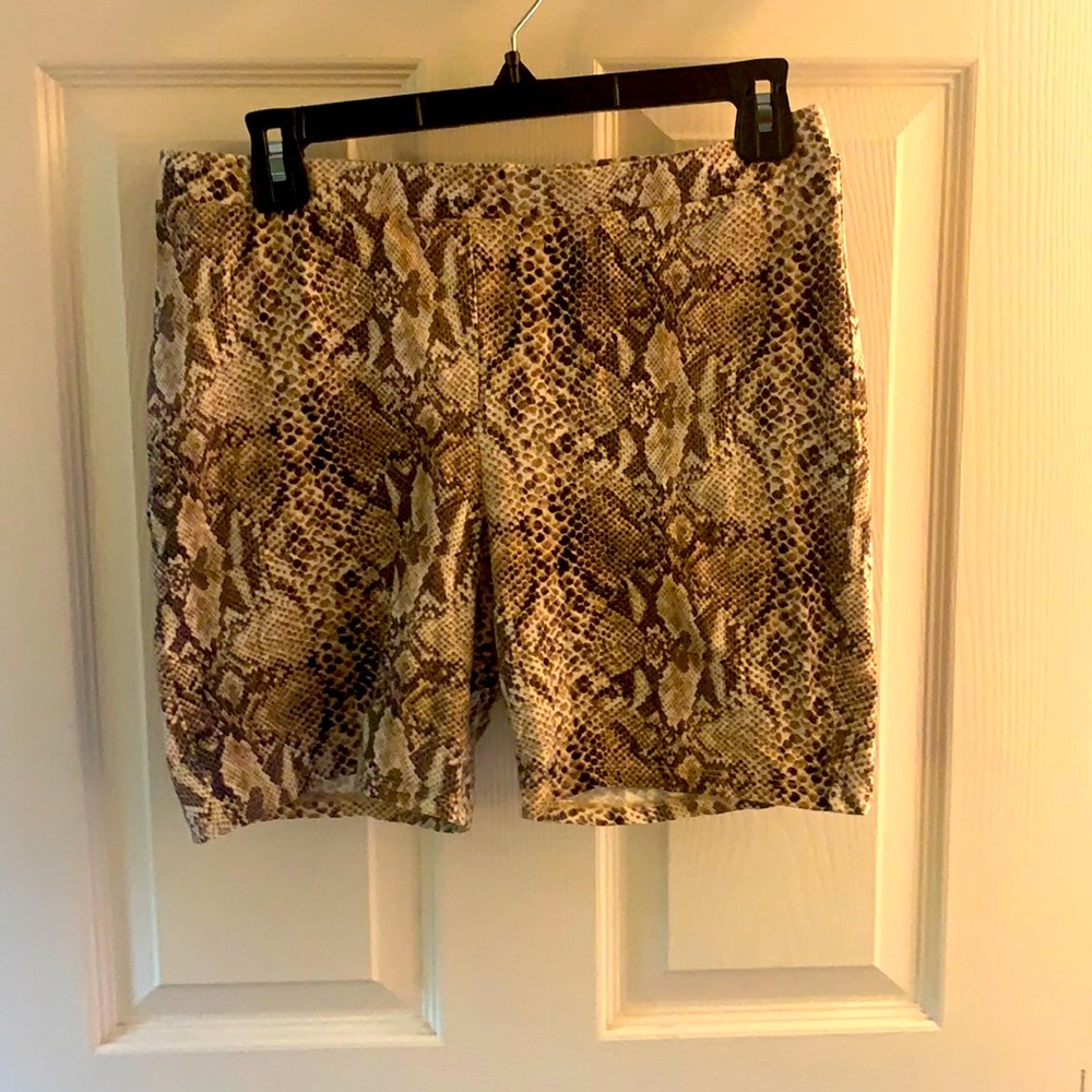 Wild Fable Snake Biker Shorts